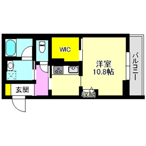 シャーメゾン表町の物件間取画像