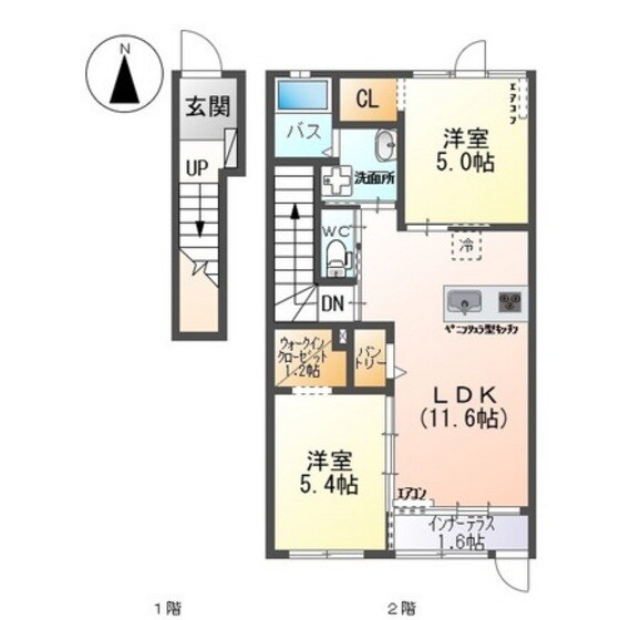 グランデイズの物件間取画像