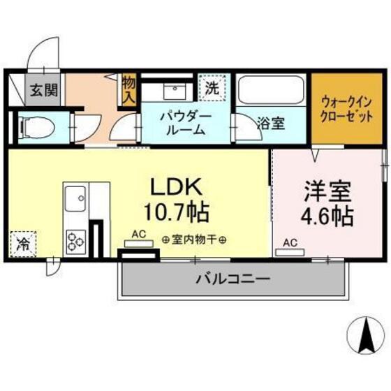 Ｄ－ＲＯＯＭ　ｏｍｏｔｅｃｈｏの物件間取画像