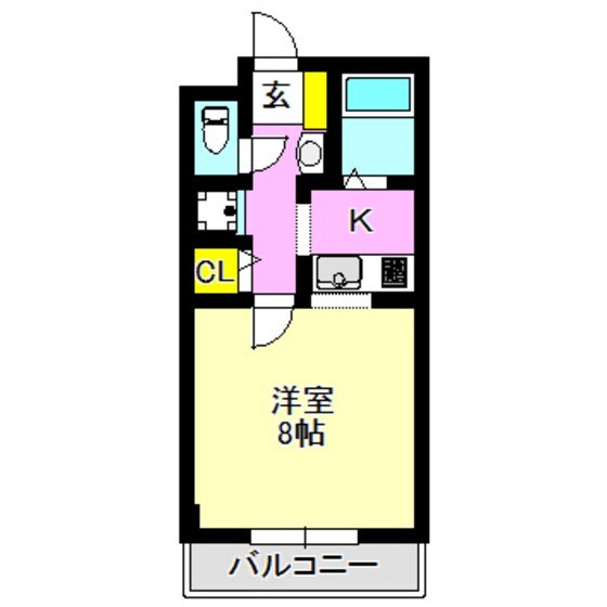 ラ・フレイズⅡの物件間取画像