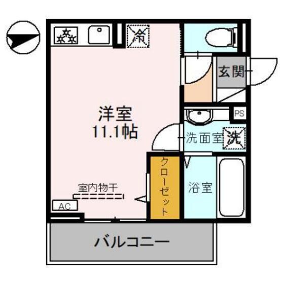 Ｄ－ＲＯＯＭ文京町１丁目の物件間取画像