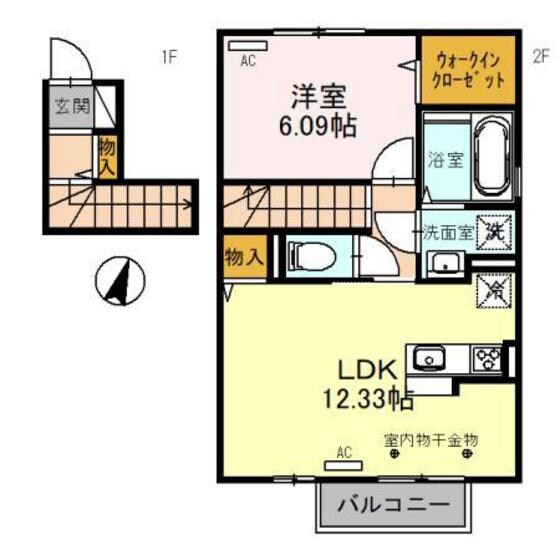 ＰＲＥＳＴＩＧＥの物件間取画像