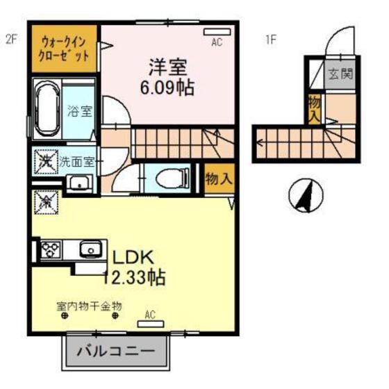 ＰＲＥＳＴＩＧＥの物件間取画像