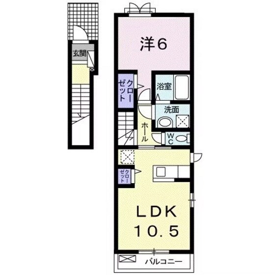 アルドールの物件間取画像