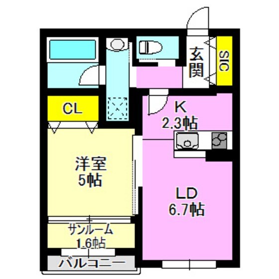 総社　Ｍ　アネックスの物件間取画像