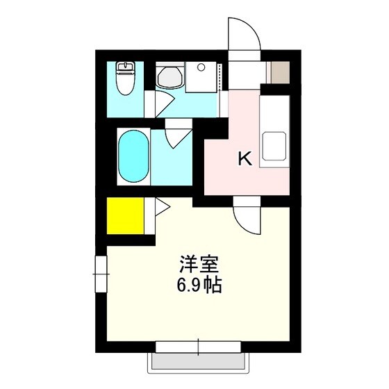 ヴァンサンクの物件間取画像
