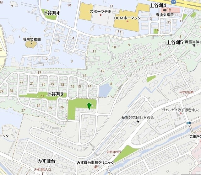 ベルパークみずほ台の物件外観写真