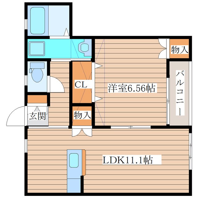 オリゾンＧ弐番館の物件間取画像