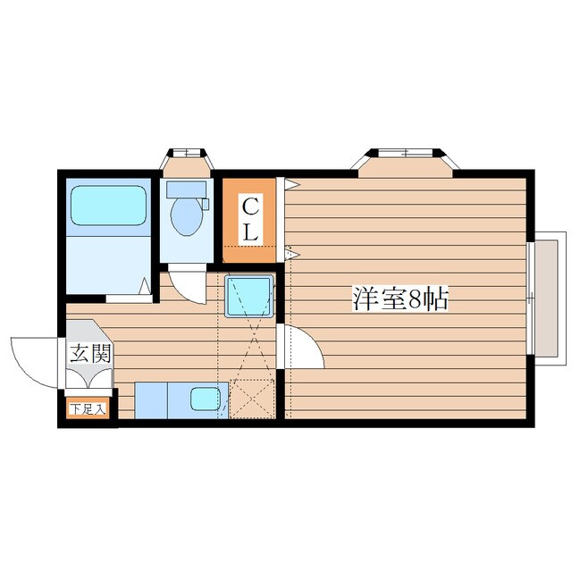 サンロード旭ヶ丘の物件間取画像