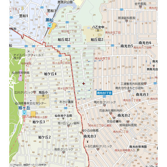 サンロード旭ヶ丘の物件外観写真