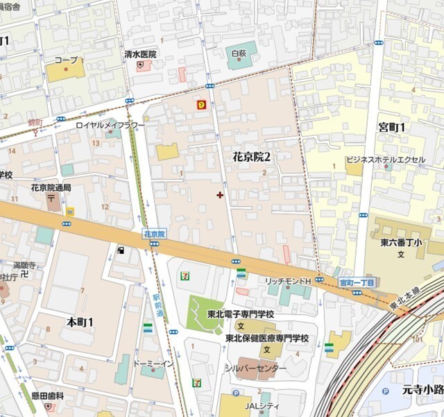 ウルス花京院Ａの物件外観写真