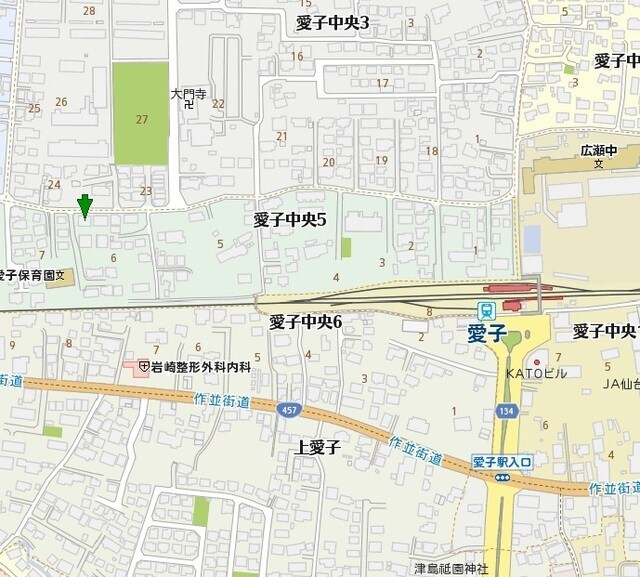 エルマーノ愛子中央２の物件外観写真