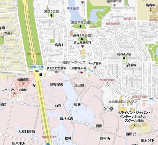 パームクレスト高森の物件外観写真