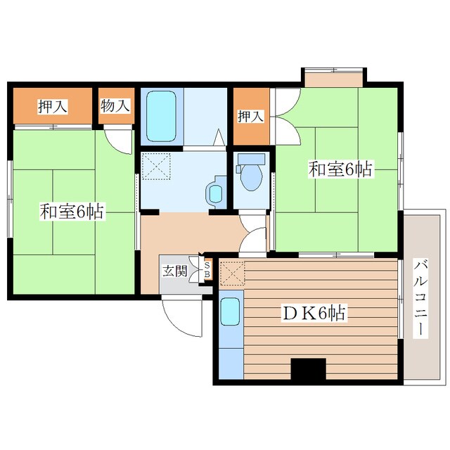 ドエルⅡの物件間取画像