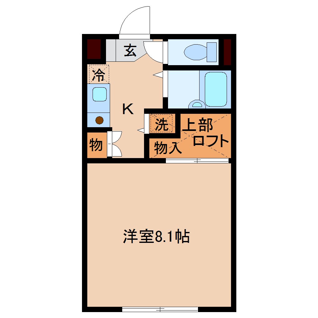 ベアズヴィルの物件間取画像