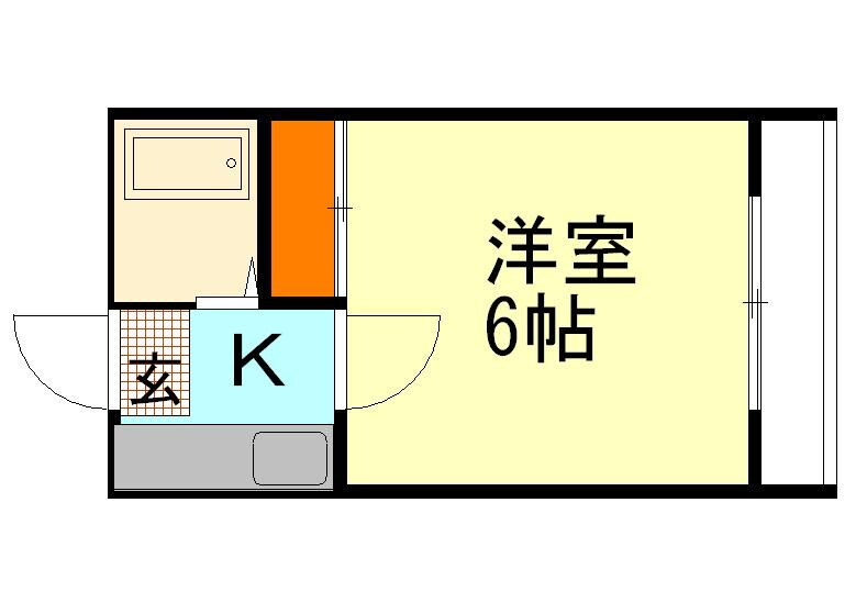 パレス京町の物件間取画像