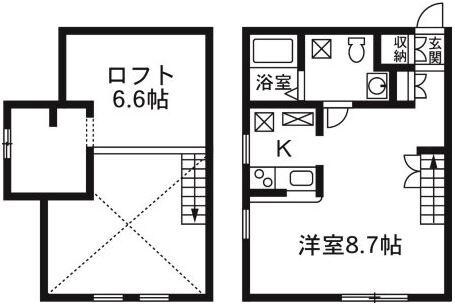 プリマ前橋六番館の物件間取画像