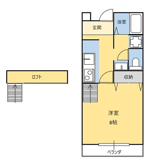 サニーKの物件間取画像