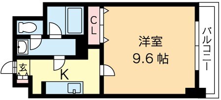 北１２条駅 徒歩6分 10階の物件間取画像