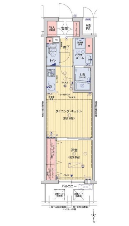 レオンコンフォート本町東Ⅱの物件間取画像