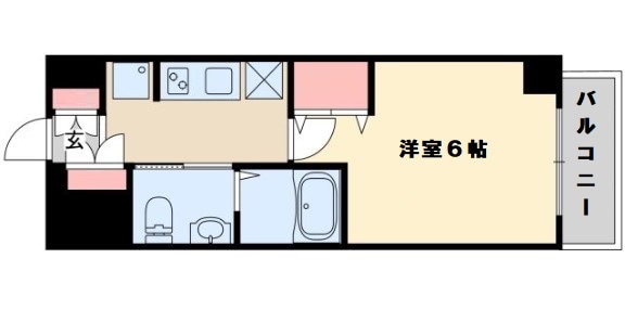 エステムコート新大阪Ⅷレヴォリスの物件間取画像