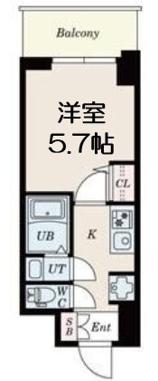 Le-Bear天王寺東の物件間取画像