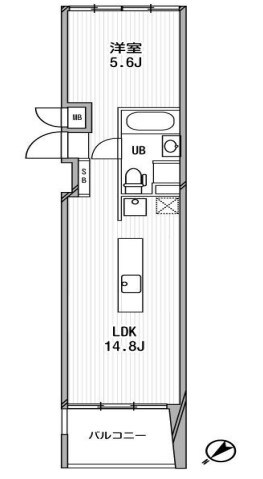 匠空KYOMACHIBORIの物件間取画像