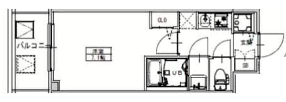 S-RESIDENCE天満Gracisの物件間取画像