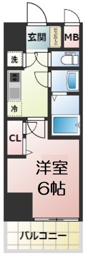 DIMUS新大阪の物件間取画像