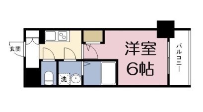 エスリード福島レジデンスの物件間取画像