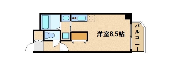 ジュネーゼグラン天満の物件間取画像