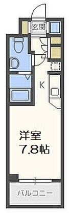 エスリード御堂筋梅田の物件間取画像