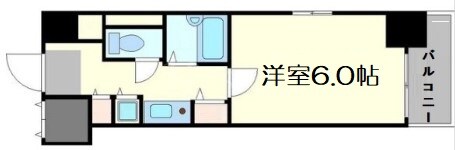 プレサンス難波東の物件間取画像