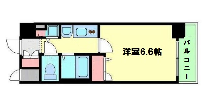 プレサンス本町プライムの物件間取画像