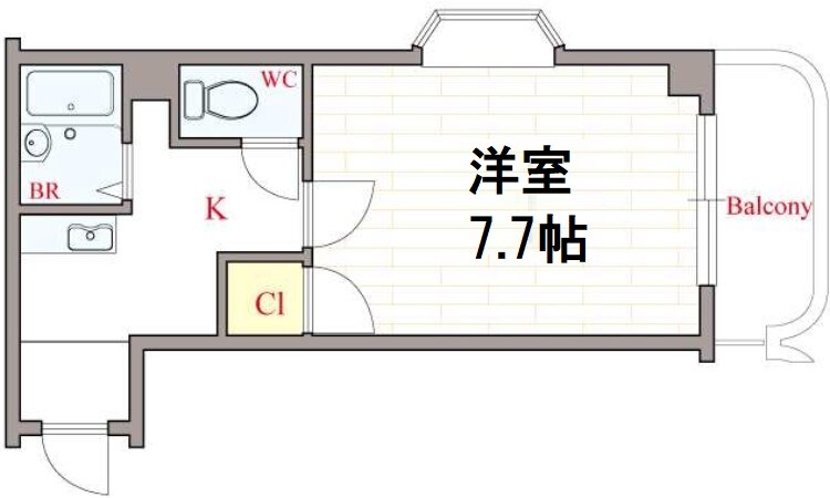 ラ・フォレスタの物件間取画像