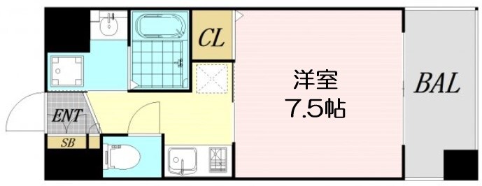 willDo新大阪の物件間取画像