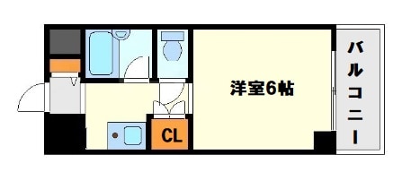 ノイエ新大阪A棟の物件間取画像