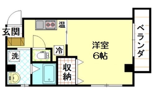 みおつくし堂島Ⅱの物件間取画像