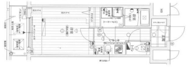 レジュールアッシュＰＲＥＭＩＵＭ　ＴＷＩＮ－Ⅰの物件間取画像