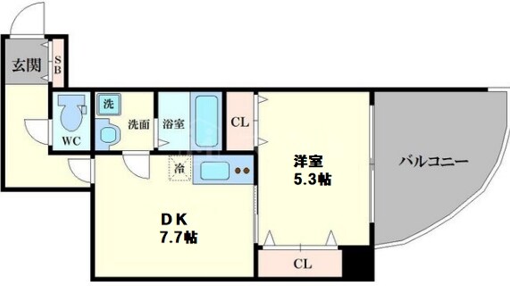 ランドマークシティ梅田東の物件間取画像