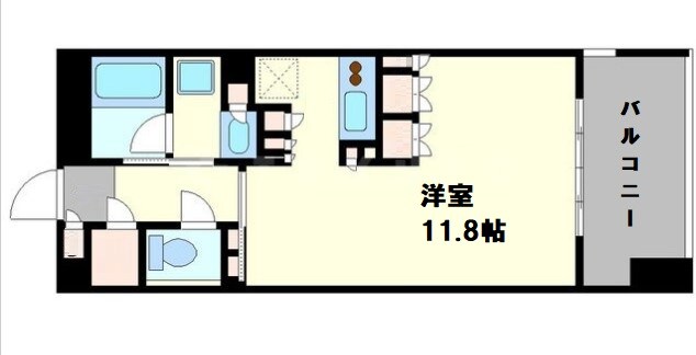 Galileo Sinmachiの物件間取画像