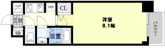 S-RESIDENCE都島の物件間取画像