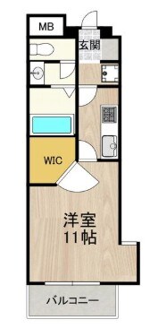 CITY　SPIRE桜川Ⅱの物件間取画像