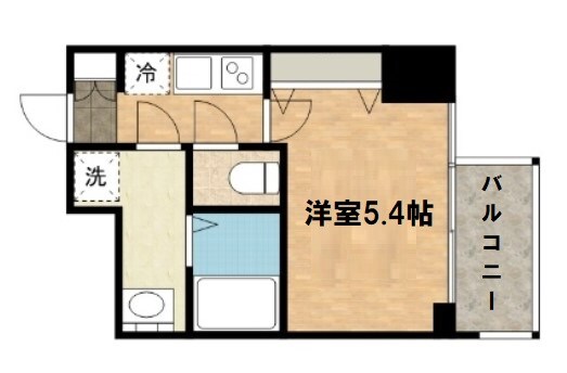 アドバンス上町台プレジールの物件間取画像
