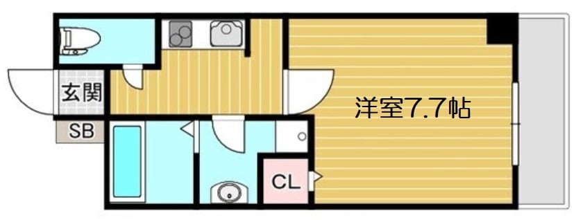 モンテノーム南堀江の物件間取画像