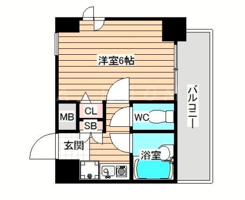 エステムコート梅田北の物件間取画像