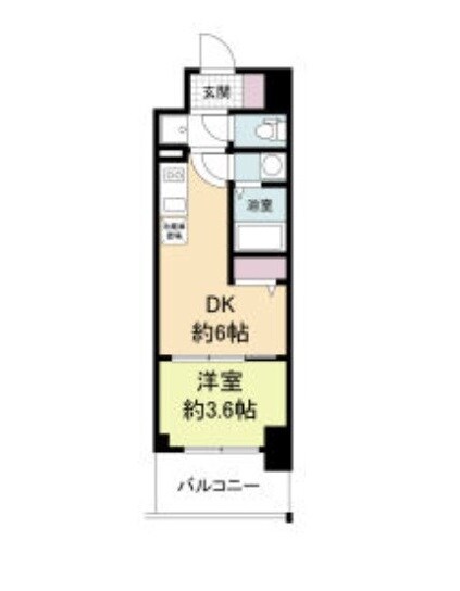 リヴェント福島野田の物件間取画像