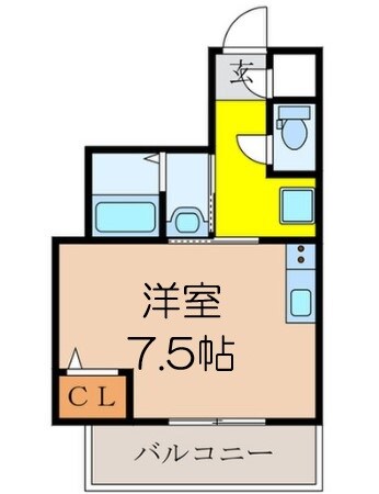 プリエール新大阪サウスの物件間取画像