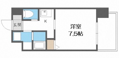 リヴィアス難波クラスの物件間取画像