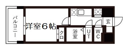 ワールドアイ大阪城EASTⅢの物件間取画像
